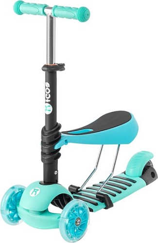 Трехколесный самокат Ricos Joy KB05 (голубой)