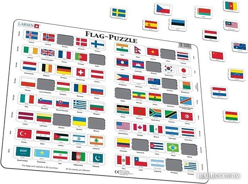 Пазл Larsen Флаги L2-RU