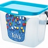 Ящик для хранения Berossi Toys АС 36047000 (голубой)