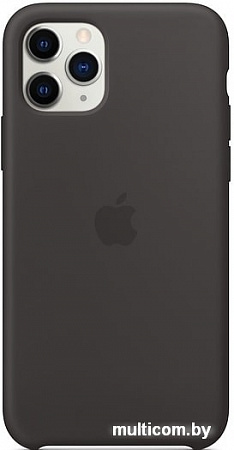 Чехол Apple Silicone Case для iPhone 11 Pro (черный)