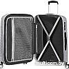 Чемодан-спиннер American Tourister Jetglam Metallic Silver 67 см
