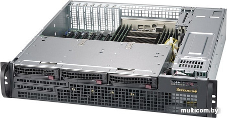 Корпус Supermicro SuperChassis 825MBTQC-R802LPB