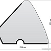 Профиль резиновый Weekend Speed Ball U-118 70.026.72.2