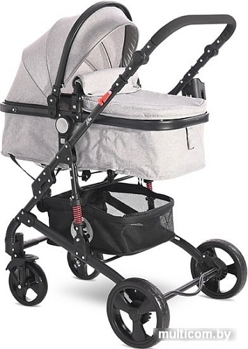 Универсальная коляска Lorelli Alba Classic (3 в 1, серый)