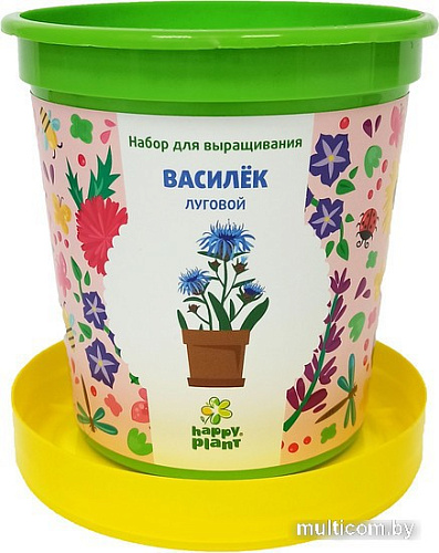 Набор для опытов Happy plant Василек луговой hpn-28