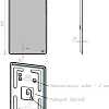 Lemark Зеркало Element 50x80 LM50Z-E (с подсветкой и подогревом)