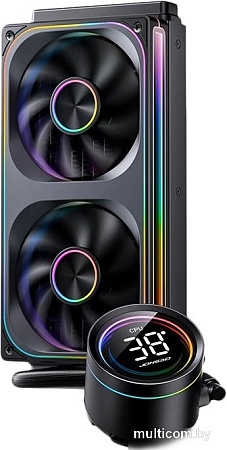 Система жидкостного охлаждения для процессора Jonsbo TH-240 (черный)