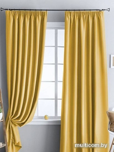 Комплект штор Pasionaria Блэквуд 400x270 (желтый)