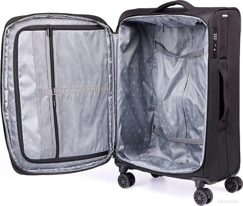 Чемодан Torber Seyd T2021M (черный)