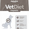 Сухой корм для собак AlphaPet VetDiet Hepatic для взрослых собак 500 г
