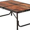 Стол Naturehike 90х60х37см NH20JJ028-LWOOD (темно-коричневый)