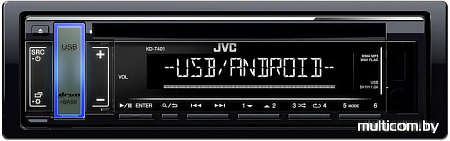 CD/MP3-магнитола JVC KD-T401