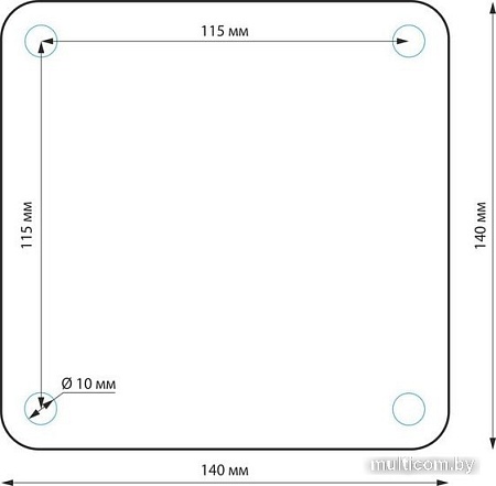 Уличный фонарь Elektrostandard Techno 1550 (черный)