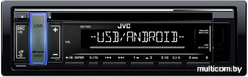 CD/MP3-магнитола JVC KD-T401