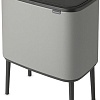 Brabantia Bo Touch Bin 3x11 л (минерально-серый)