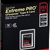 Карта памяти SanDisk Extreme Pro CFexpress Type B SDCFE-512G-GN4NN 512GB