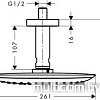 Верхний душ Hansgrohe PuraVida (27390000)