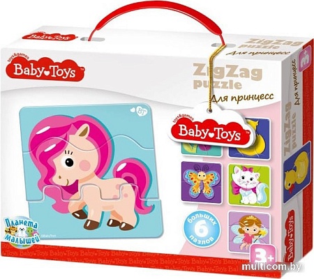 Мозаика/пазл Baby Toys Для принцесс 02503