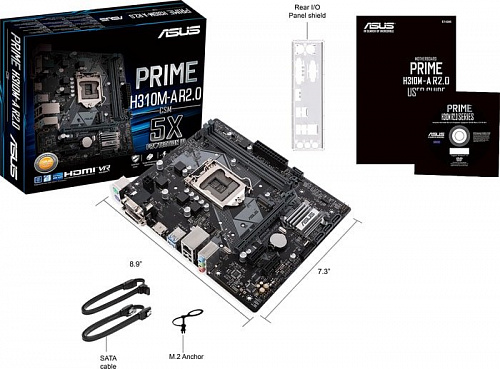 Материнская плата ASUS PRIME H310M-A R2.0/CSM