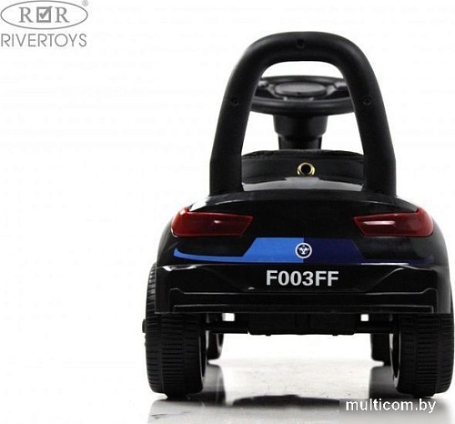 Каталка RiverToys F003FF (черный)