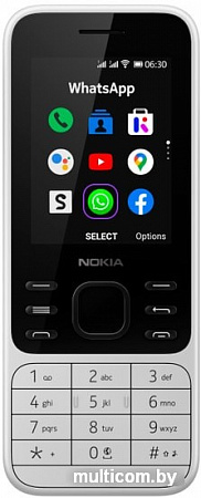 Мобильный телефон Nokia 6300 4G Dual SIM (белый)