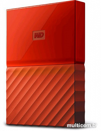 Внешний жесткий диск WD My Passport 1TB [WDBBEX0010BBL]