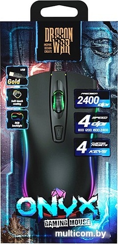Игровая мышь QUMO Dragon War Onyx