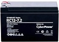 Аккумулятор для ИБП CyberPower RC12-7.2 (12В/7.2 А·ч)
