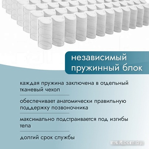 Матрас Seven Dreams Twin Foam Coco Lux 415500 (90x190)