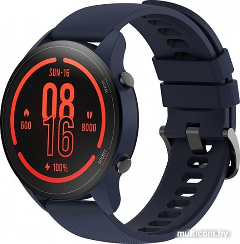 Умные часы Xiaomi Mi Watch XMWTCL02 (синий, международная версия)