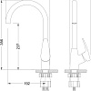 Смеситель Lemark Линара LM0405PAN