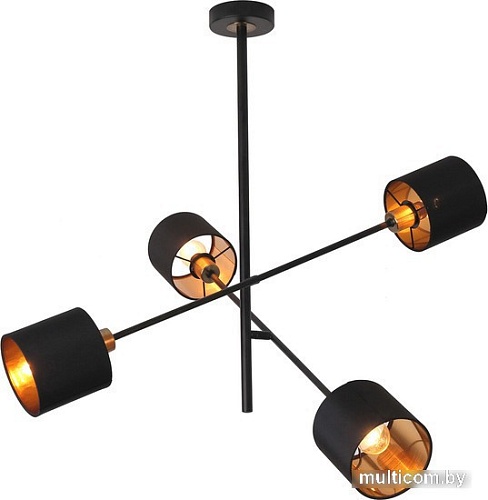 Escada Denver 1109/4P E14*40W Black/Gold