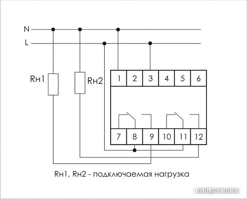 Реле времени Евроавтоматика F&F PCA-514 EA02.001.005