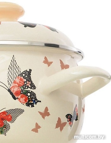 Кастрюля Эстет Бабочки ЭТ-72932