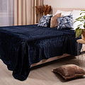 Плед Casa Conforte Aspen 200x220 6155391 (синий)