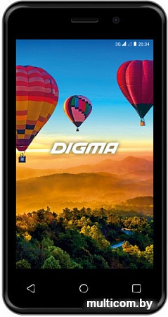 Смартфон Digma Linx Alfa 3G (черный)