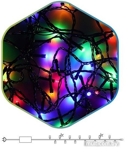 Гирлянда ETP 100L-10M (мультиколор)