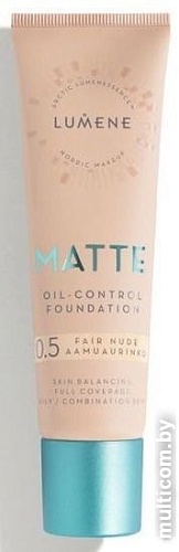 Тональный крем Lumene Matte Foundation 0.5 Fair Nude