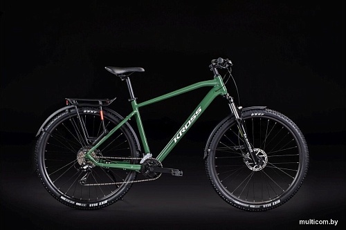 Велосипед Kross Hexagon 4.0 EQ 29 M/18" 2024 (зеленый)