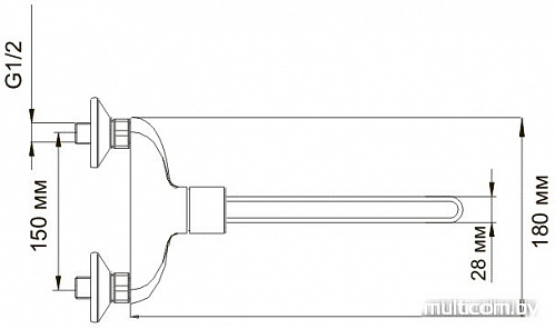 Смеситель Wasserkraft Leine 3502L