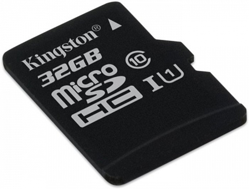 Карта памяти Kingston microSDHC (Class 10) U1 32GB [SDCIT/32GBSP]