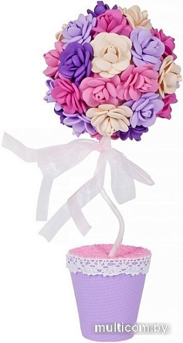 Набор для создания поделок/игрушек Волшебная мастерская Топиарий. Розочки ТП-05