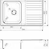 Кухонная мойка Omoikiri Sagami 79-IN