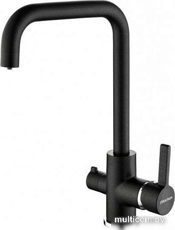Смеситель Paulmark Logas Lo213021-418 (черный металлик)