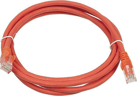 Кабель Lanmaster LAN-PC45/U5E-0.5-OR