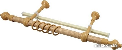 Карниз для штор Legrand Кантри + У-шина 48063508 (3.2 м, дуб ясный)