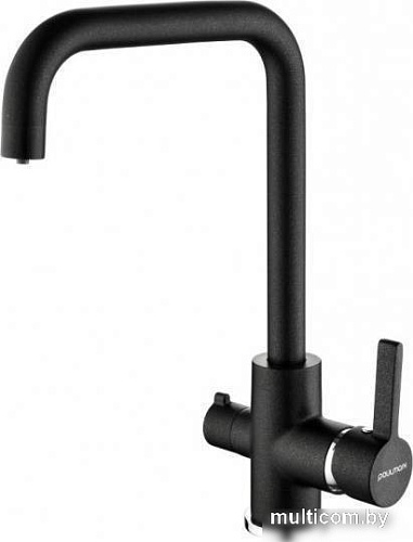 Смеситель Paulmark Logas Lo213021-418 (черный металлик)