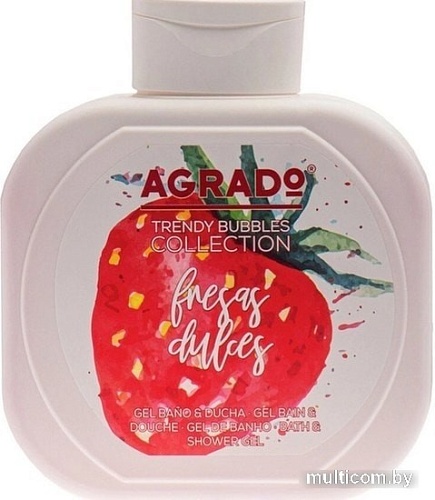 Agrado Гель для душа Bath & Shower Gel Sweet Strawberries 750 мл