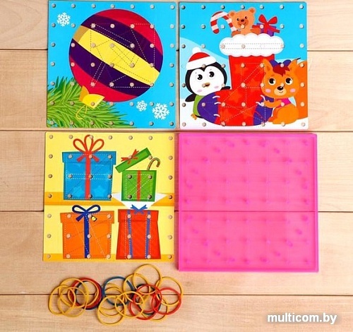 Головоломка Zabiaka Геоборд со сменными картинками 4877765