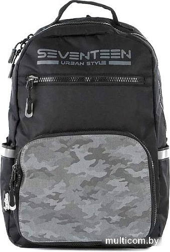 Городской рюкзак Seventeen 076-SVJB-RT1-BLK (черный)